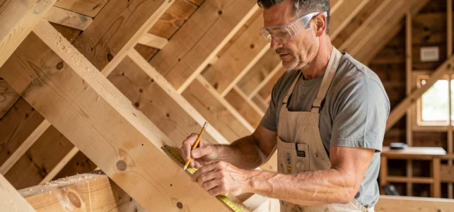 Comment réaliser un chevetre de charpente pour l’installation d’un conduit de toit
