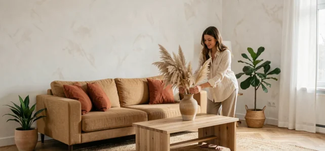 Sublimez votre intérieur avec des idées déco en couleur sable chaud tendance